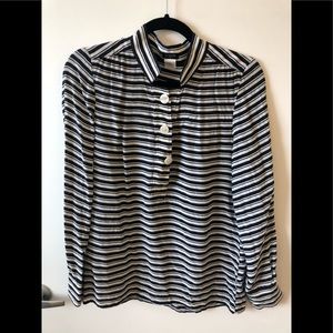 J CREW | Silk Top